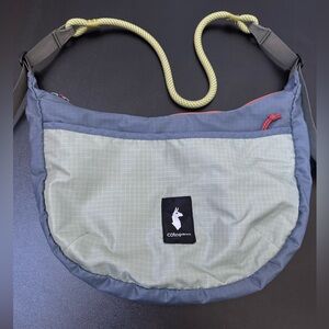 Cotopaxi blue/ grey crossbody bag